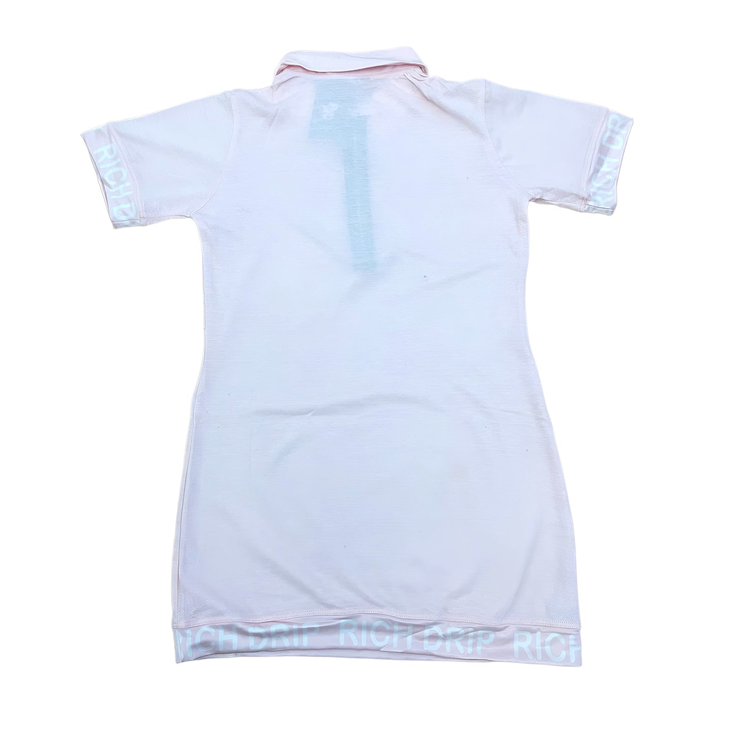 “The Richest” Light Pink Polo Dress