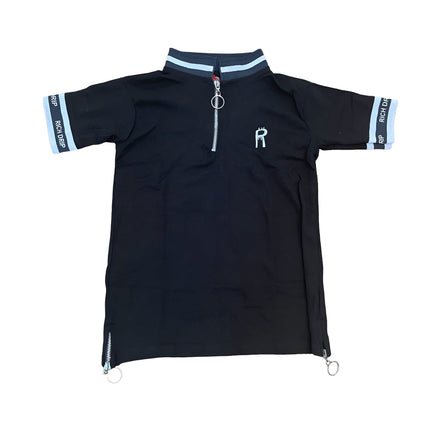 “Royalty” Black Polo T-Shirt