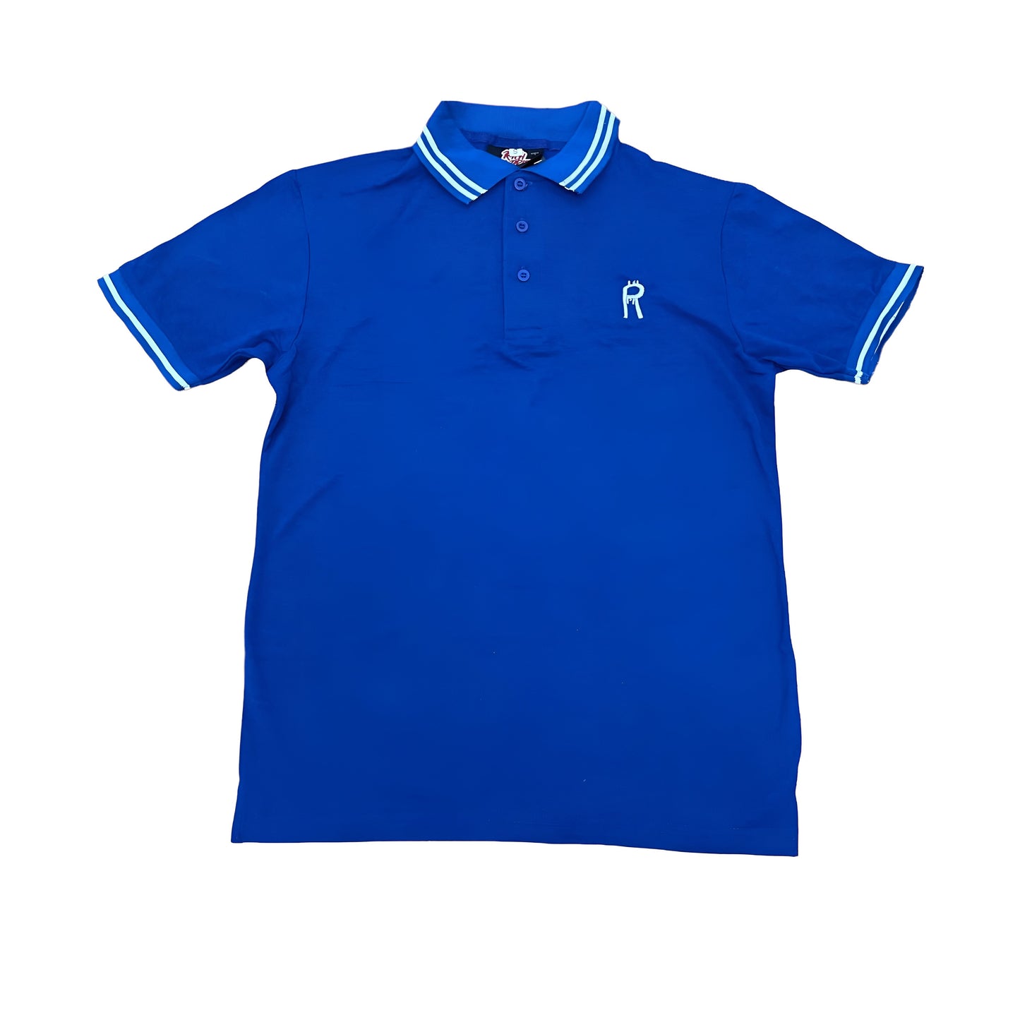 “RichMan” Royal Blue Polo T-Shirt