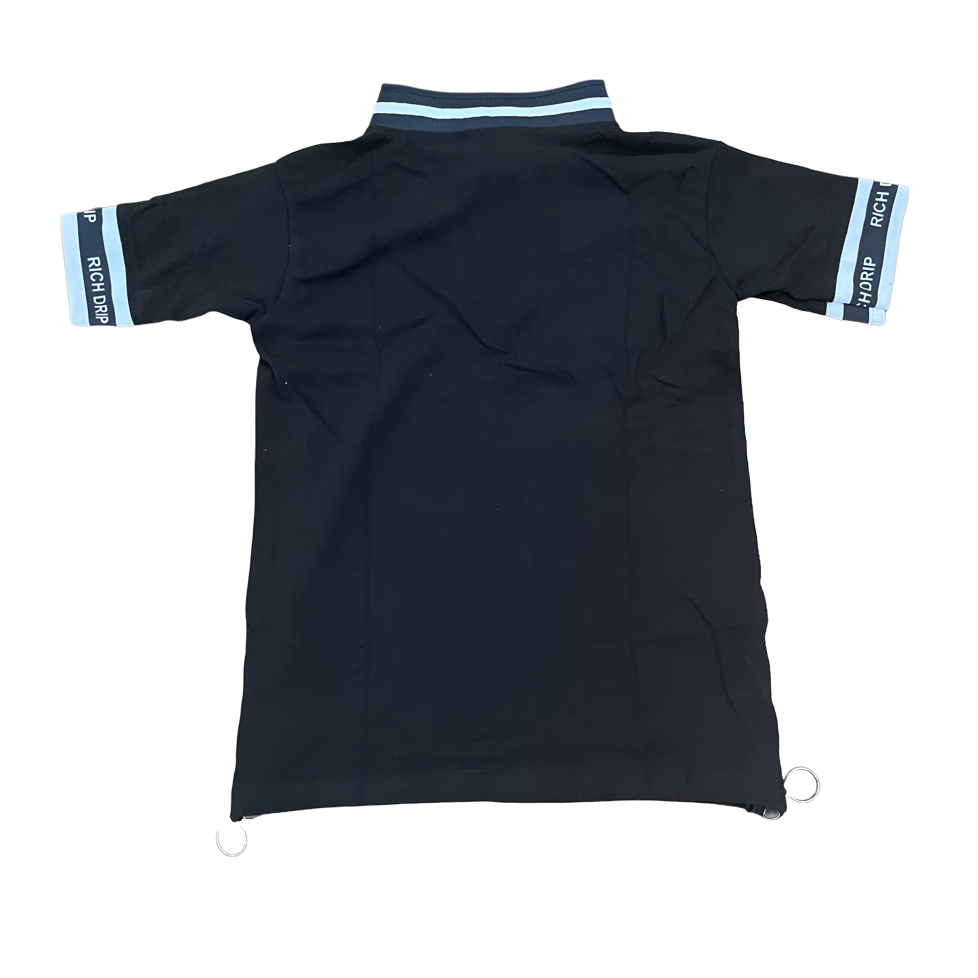 “Royalty” Black Polo T-Shirt