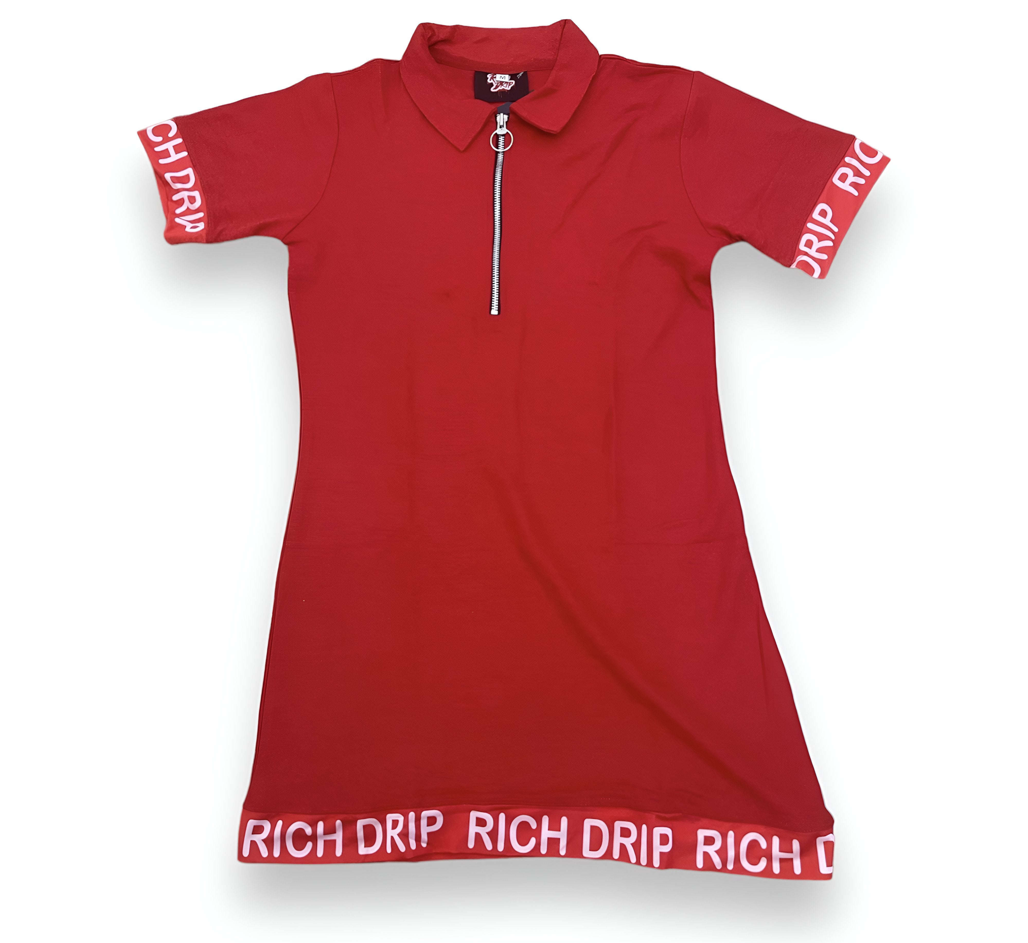 “The Richest” Red Polo Dress