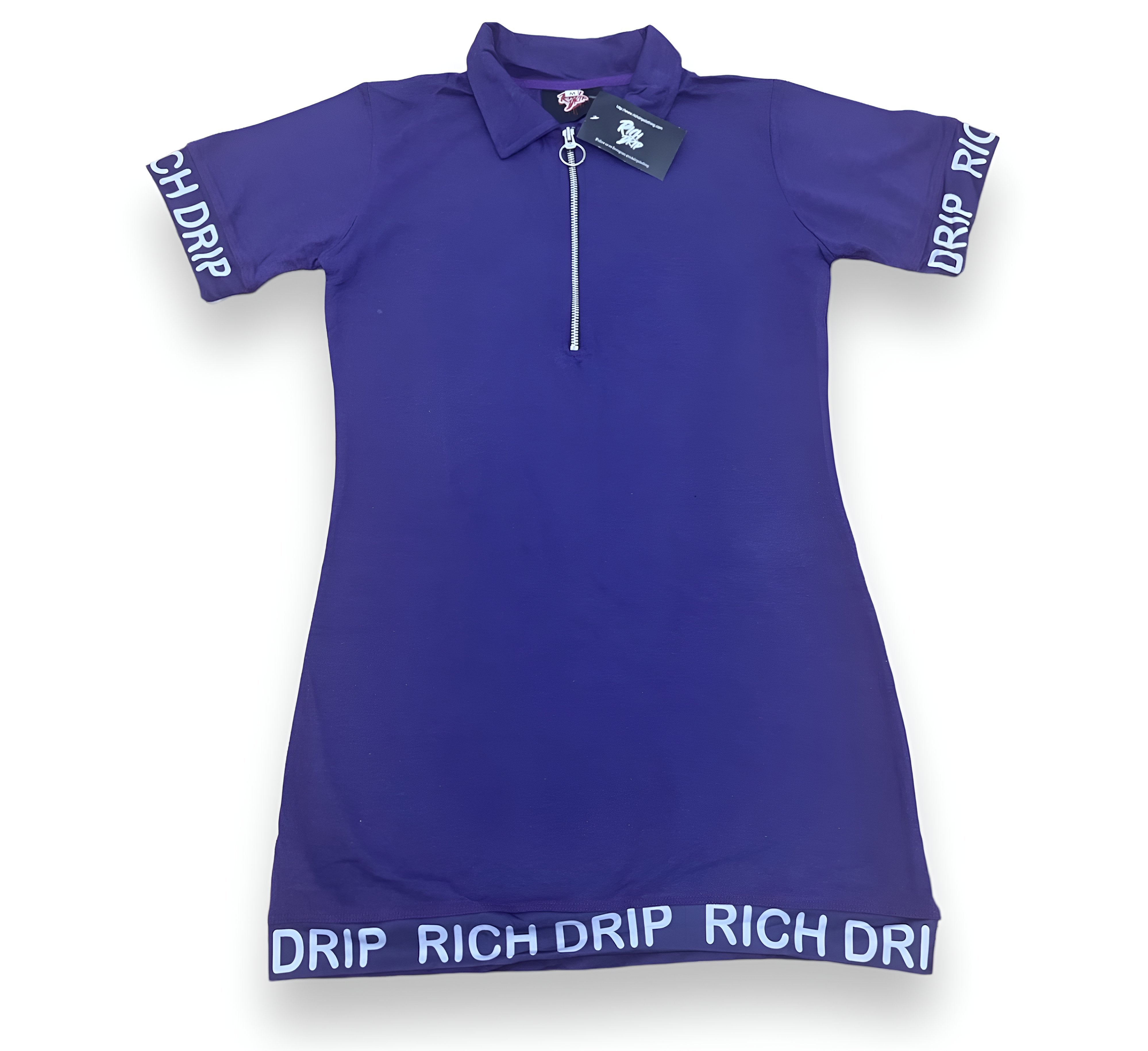 “The Richest” Purple Polo Dress