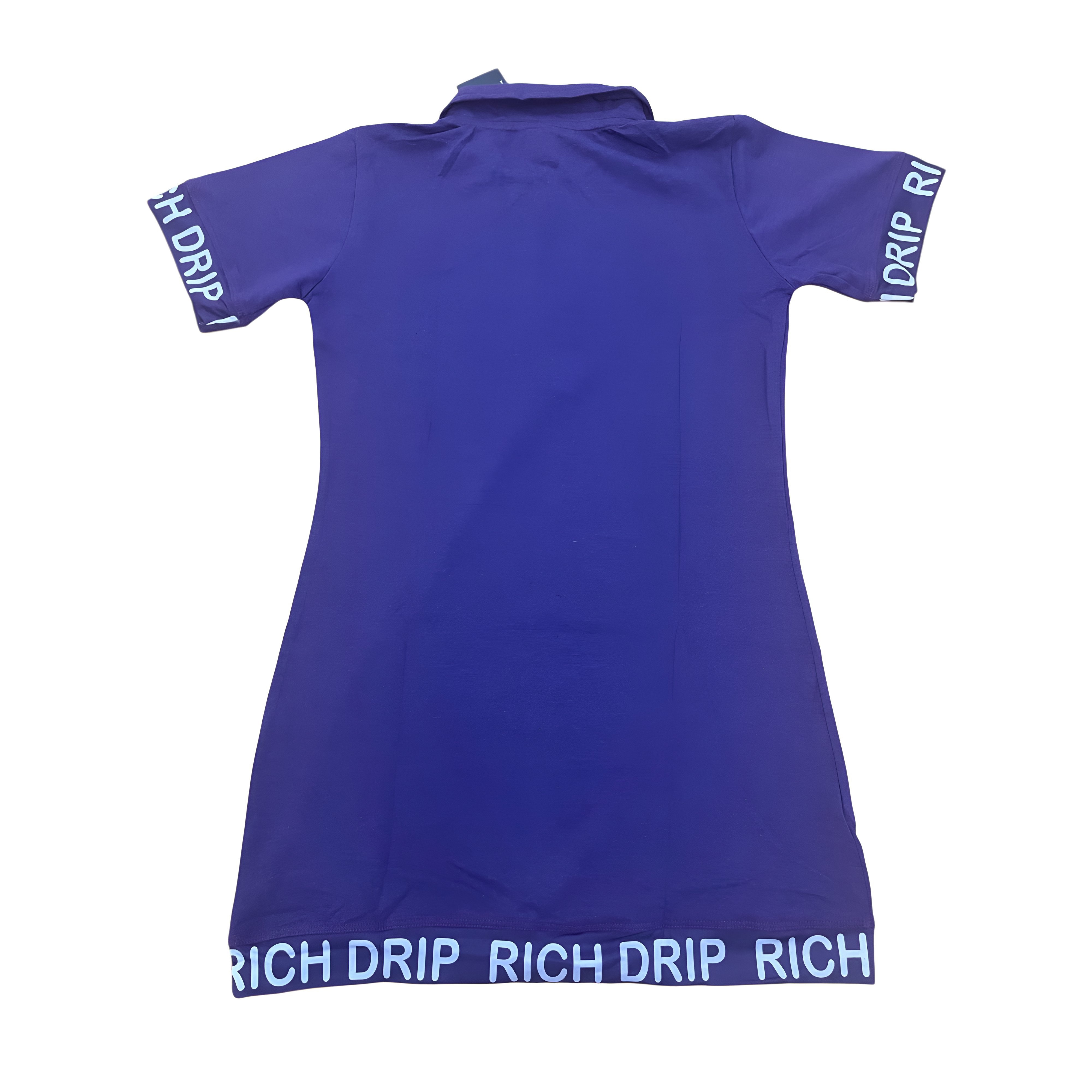 “The Richest” Purple Polo Dress