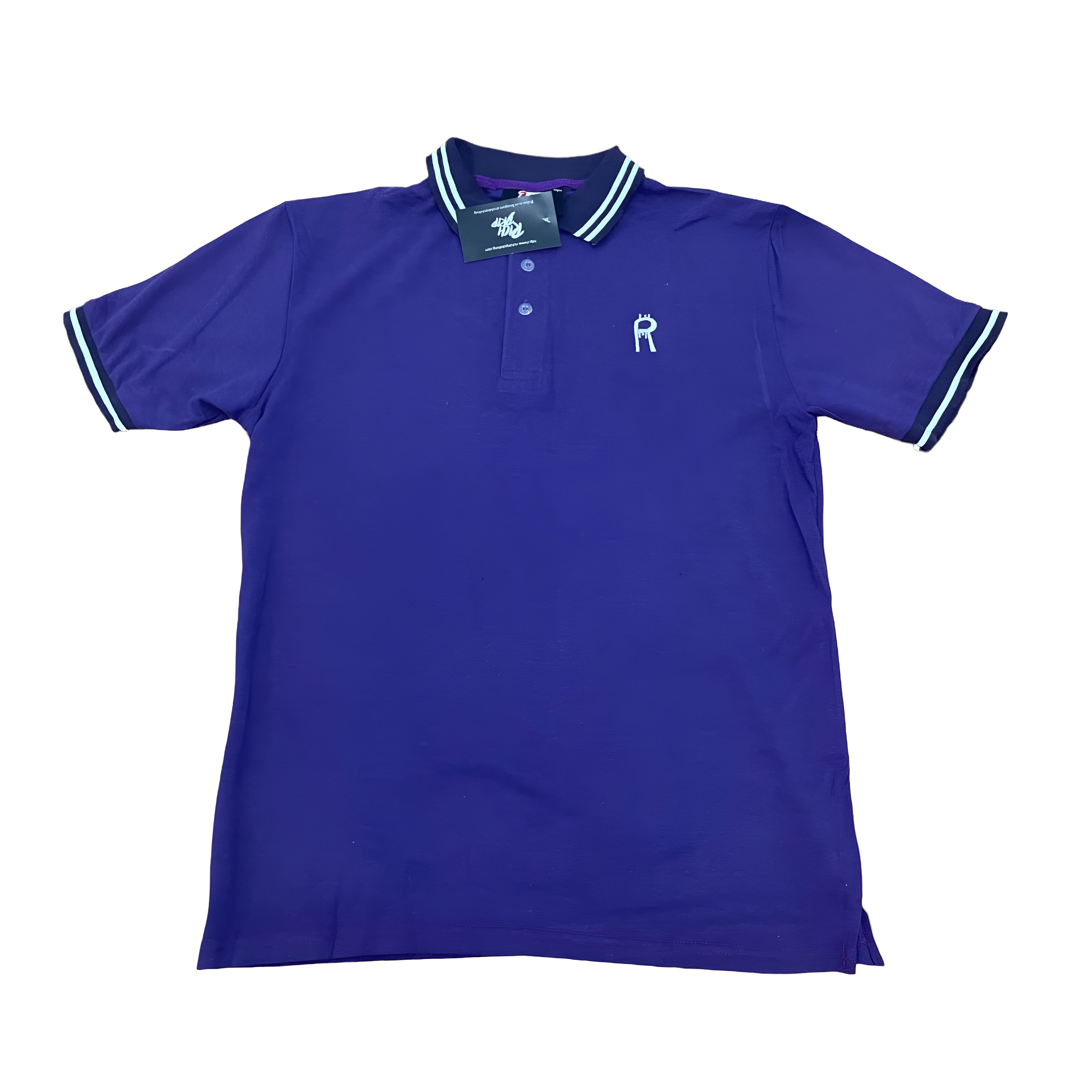 “RichMan” Purple Polo T-Shirt